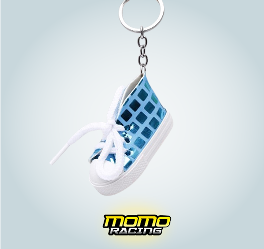 Blue C shoes keyring