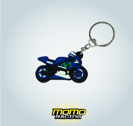 Rubber keyring
