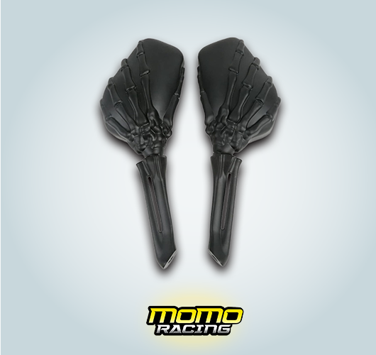 B Skeleton hand mirror