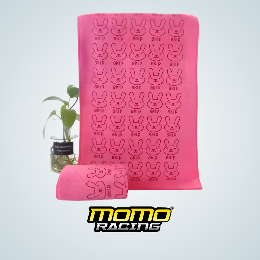 Pink Bear Towel