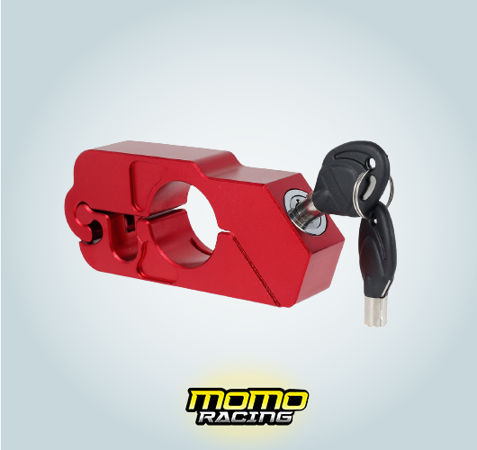 Red X handlebar lock