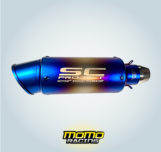 Ombré 115 SC exhaust