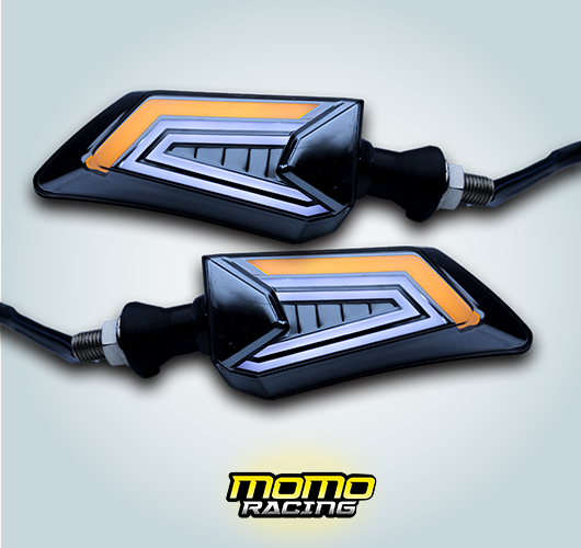 White Running flasher T-5429