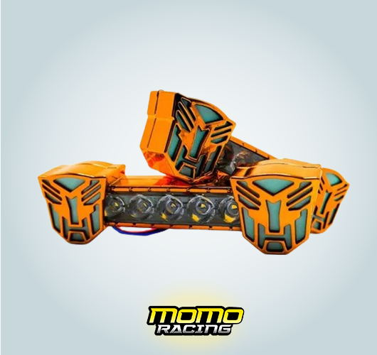 Orange Transformers LED bar