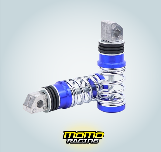 Blue Spring rear footrest