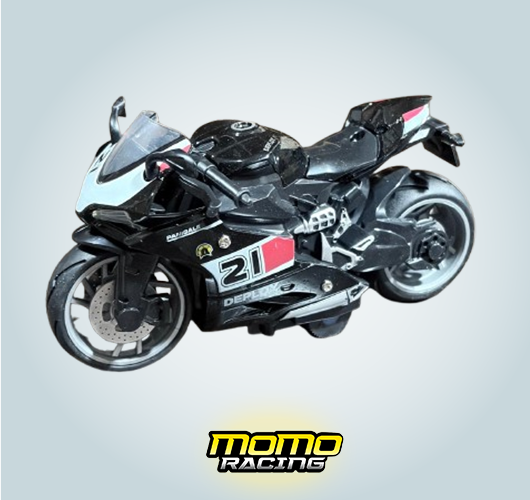 04/Black motorcycle Maquette