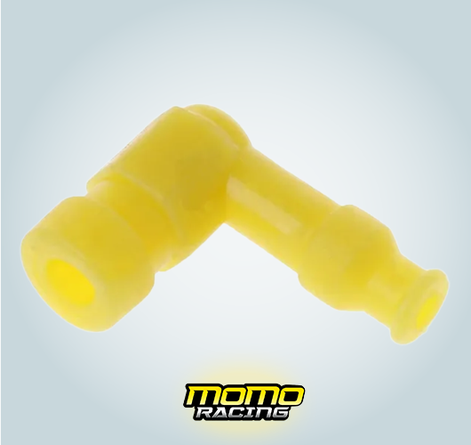 Yellow Spark plug cap