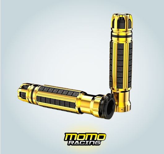 Yellow Momo Racing handle