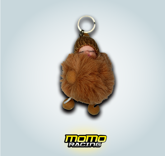 Brown Dummy keyring