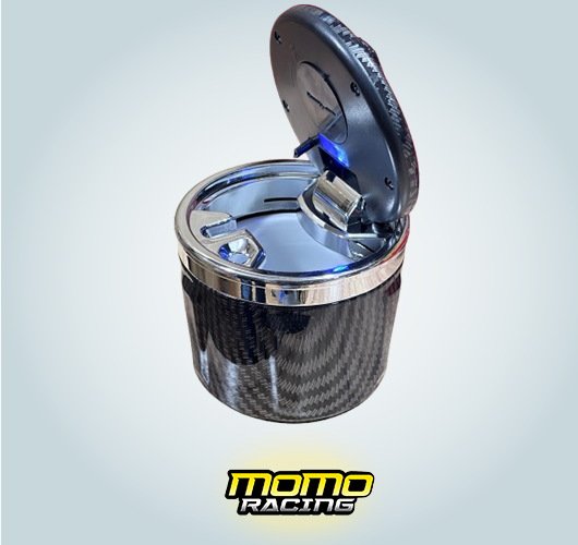 Carbon fiber car ashtray