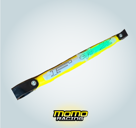 Yellow FOX handlebar crossbar