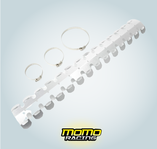 Silver B Exhaust heat shield