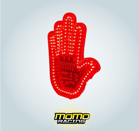 Red S Fingers fun gesture