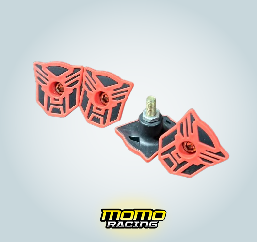 Orange Iron nail set