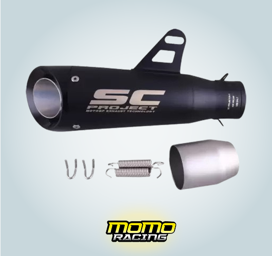 Black 825 SC project exhaust