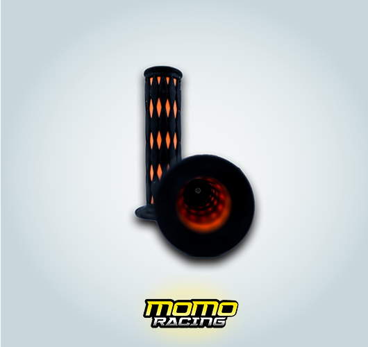 Orange Leather handle