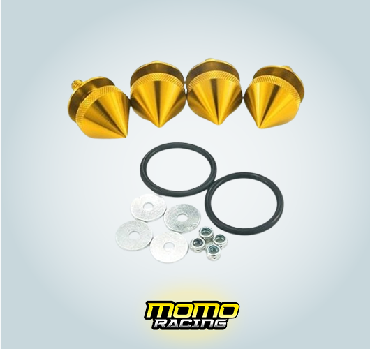 Yellow 4 PCS nail set