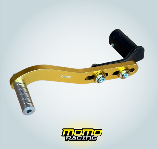 Yellow RIZOMA gear shifter
