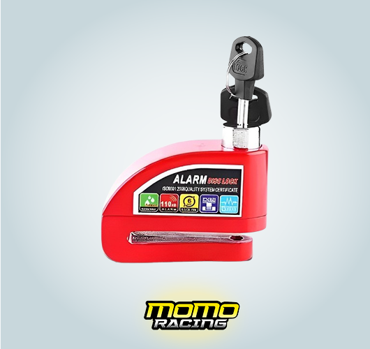 Red B Alarm disc lock