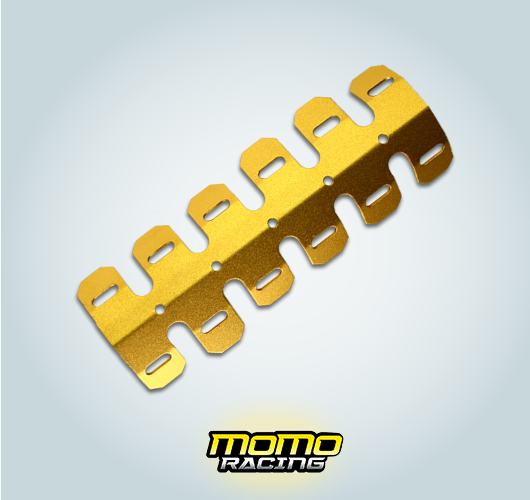 Yellow S Exhaust heat shield