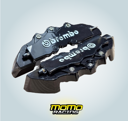 Black Brembo brake cover