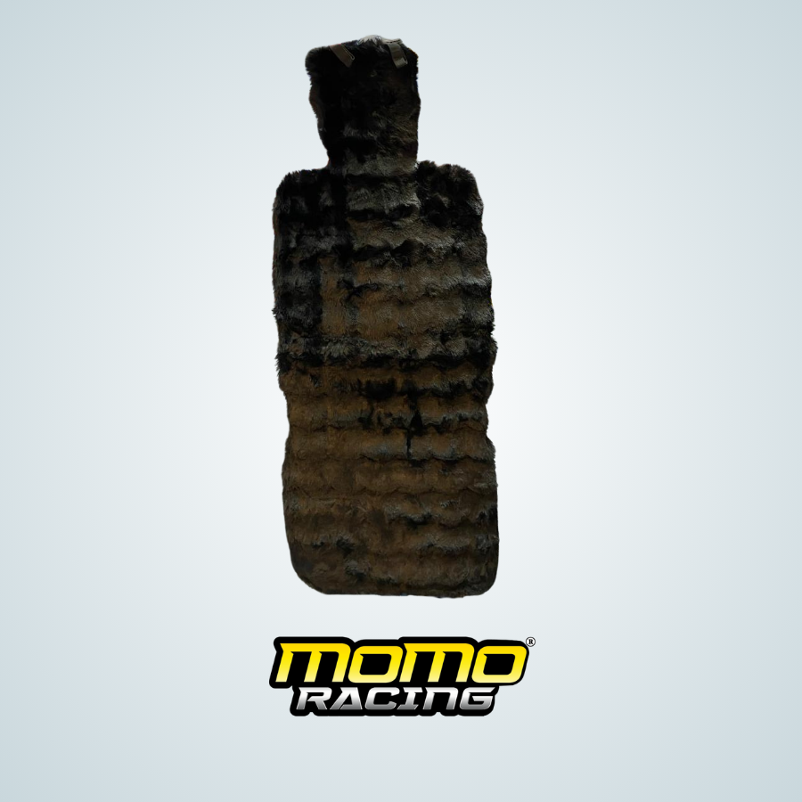 Black Fur Seat Cover