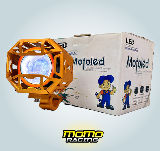MOTOLED lens
