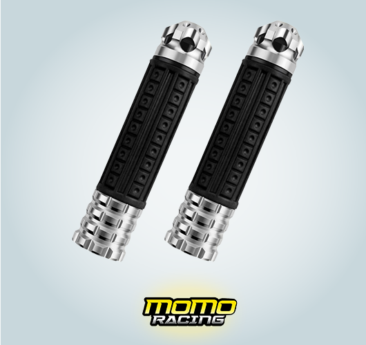 Silver Rizoma X19 handle