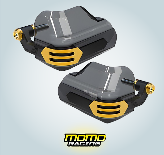 Yellow CNC hand guard