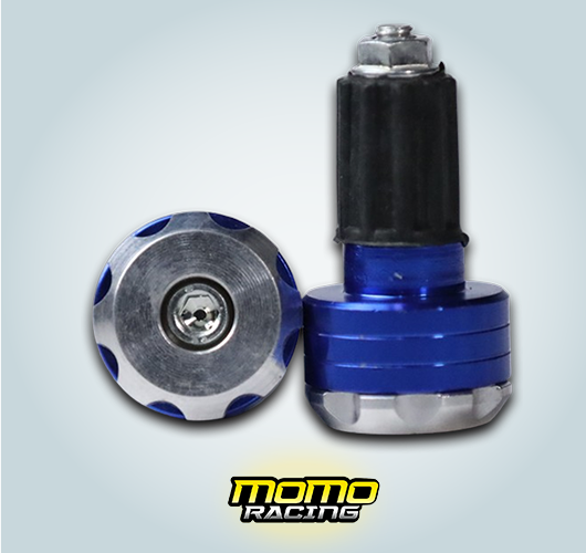 Blue 2C Handlebar end