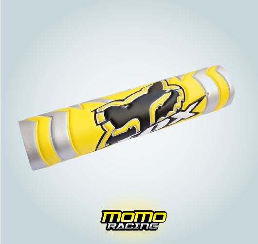 Yellow FOX handlebar pad