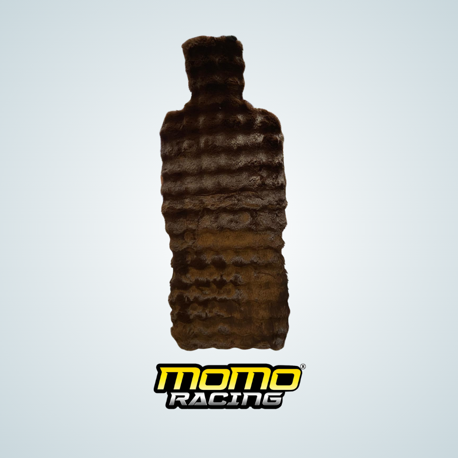 Brown Fur Seat Cover
