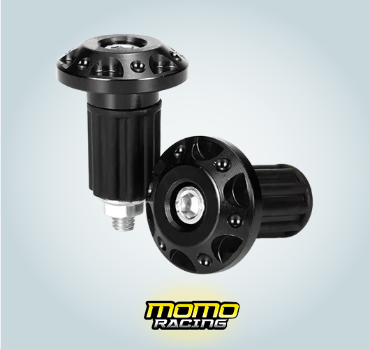 Black RIZOMA B handlebar end
