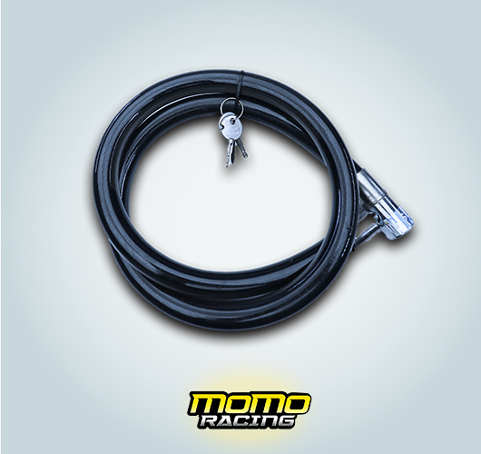 Black Wire lock 110 CM