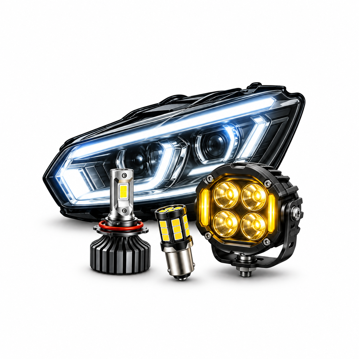Car & Motorcycle Headlights