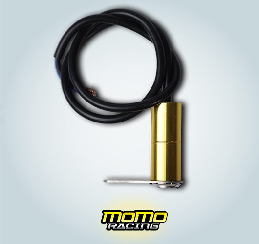 Yellow C winker button