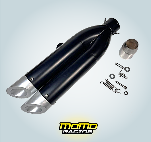 Black 319 Dual output exhaust