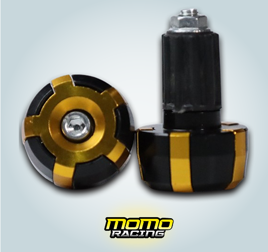 Yellow F Handlebar end