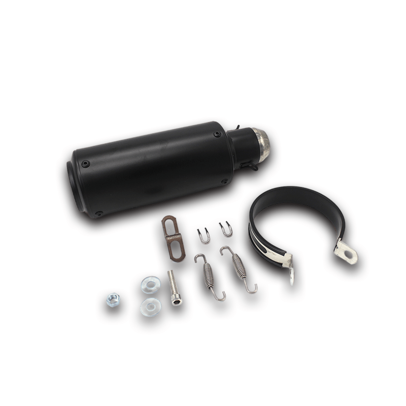 Yoshimura aviz black exhaust