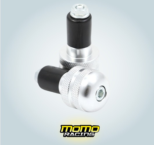 Silver D Handlebar end