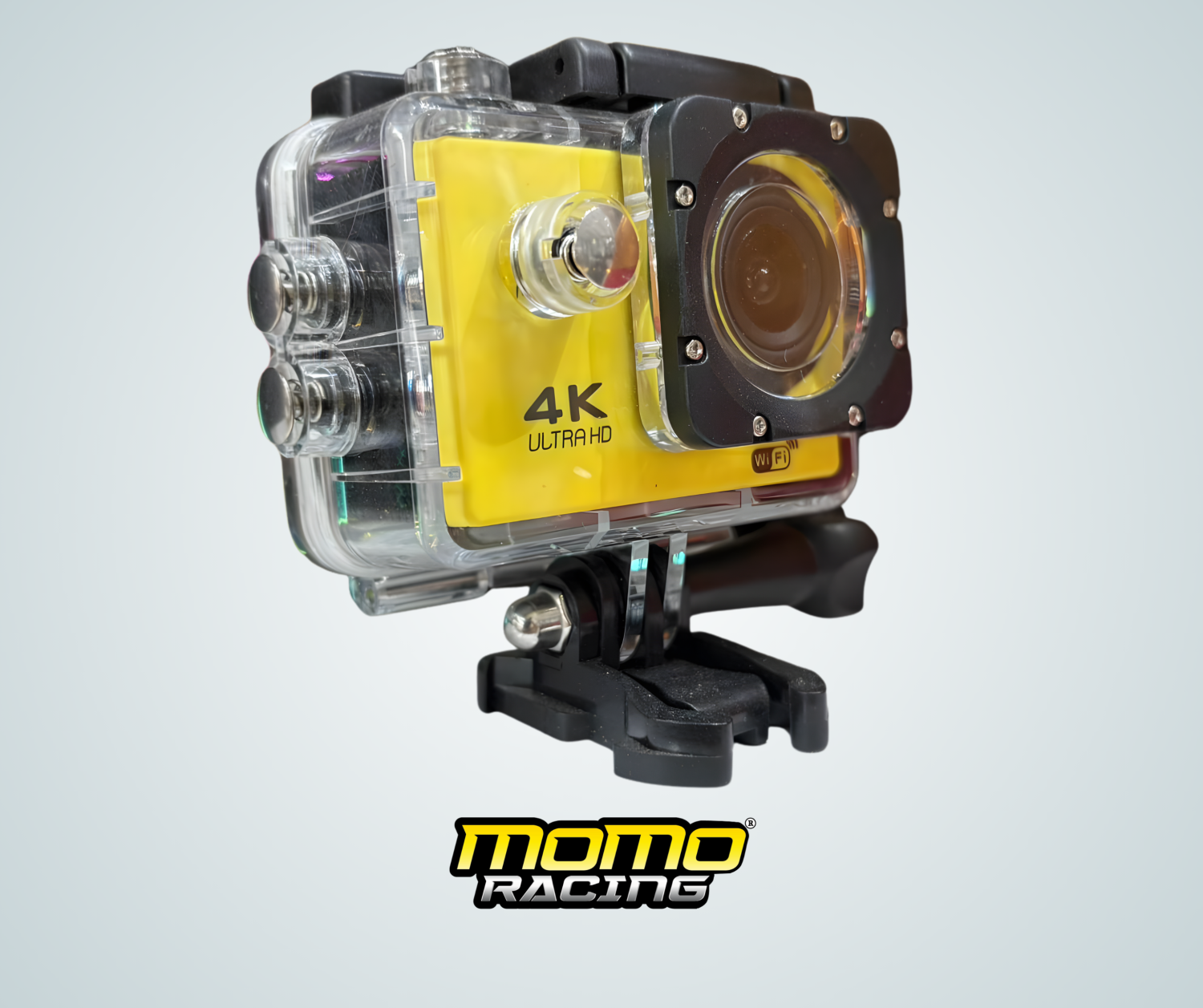 Yellow 4K camera