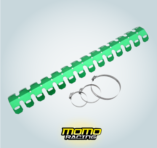 Green B Exhaust heat shield