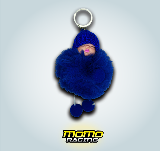 Blue Dummy keyring