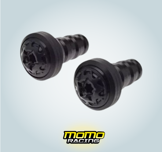Black Momo Racing short slider