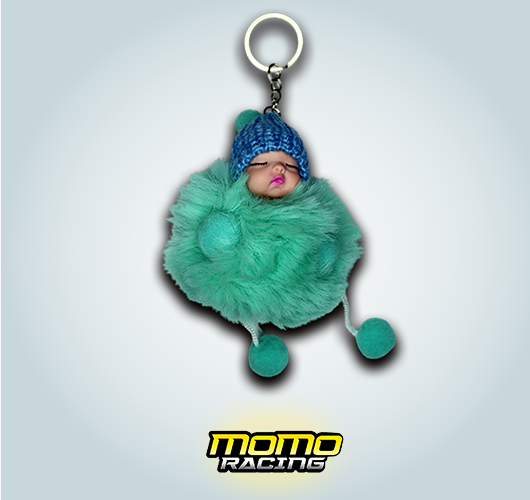 Turquoise Dummy keyring