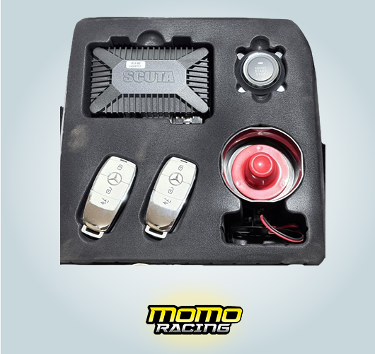 White SCUTA MERCEDES ON/OFF system