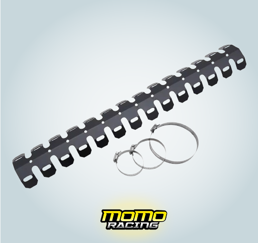 Black B Exhaust heat shield