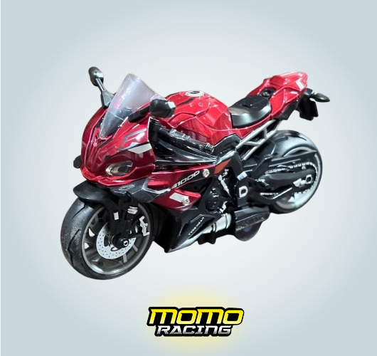 02/Red motorcycle Maquette