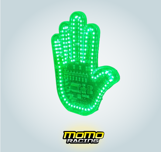 Green S Fingers fun gesture