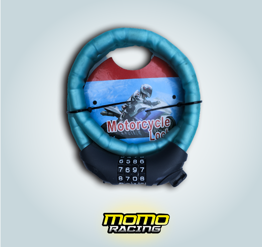 Turquoise Password wire lock